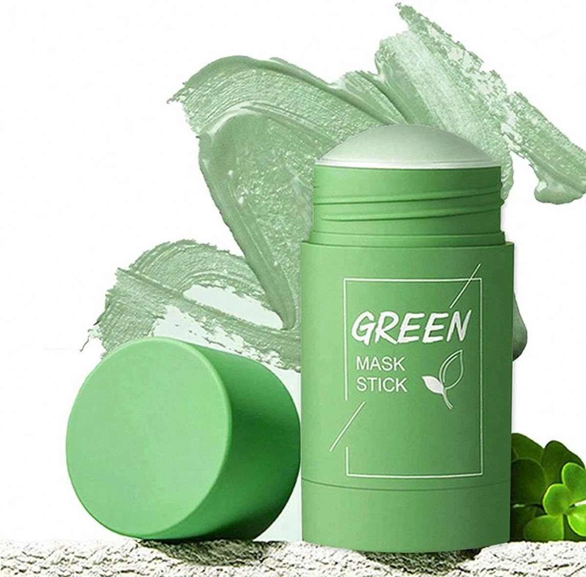 Merkloos Green Mask Stick – 2 Stuks – Gezichtsmasker – Gezichtsverzorging - Mee-eters Verwijderen – Natuurlijk Product 3 Merkloos Green Mask Stick – 2 Stuks – Gezichtsmasker – Gezichtsverzorging - Mee-eters Verwijderen – Natuurlijk Product - Afbeelding 3
