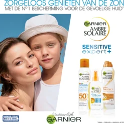 Garnier Ambre Solaire Sensitive Expert Zonnebrandspray SPF 50+ - Zonnebrand Voor De Gevoelige Huid - 200 Ml -Goedkope Gezicht Zoet Winkel 1200x1191 1