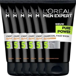 L’Oréal Paris Men Expert Pure Charcoal Gezichtsreiniging - 6 X 100 Ml - Voordeelverpakking 16 L’Oréal Paris Men Expert Pure Charcoal Gezichtsreiniging - 6 X 100 Ml - Voordeelverpakking -Goedkope Gezicht Zoet Winkel 1200x1192 1