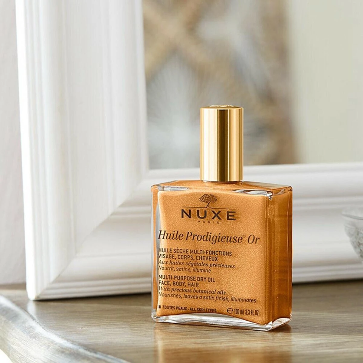 Nuxe Huile Prodigieuse Or Shimmering Dry Oil - Huidolie - 50 Ml 3 Nuxe Huile Prodigieuse Or Shimmering Dry Oil - Huidolie - 50 Ml - Afbeelding 3