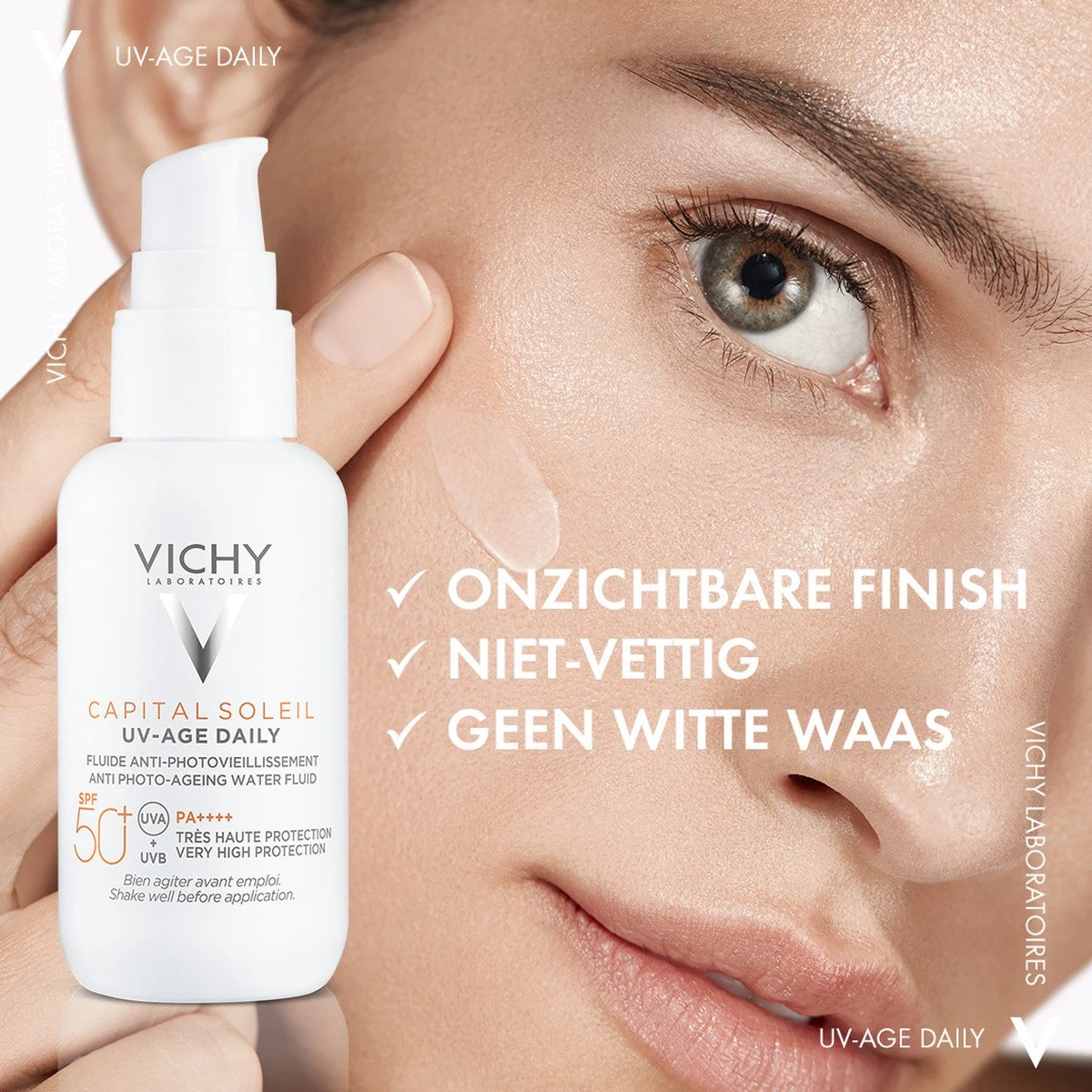 Vichy Capital Soleil UV-Age - Dagelijkse Zonnebrand Voor Het Gezicht - SPF50+ Getint - 40ml 5 Vichy Capital Soleil UV-Age - Dagelijkse Zonnebrand Voor Het Gezicht - SPF50+ Getint - 40ml - Afbeelding 5