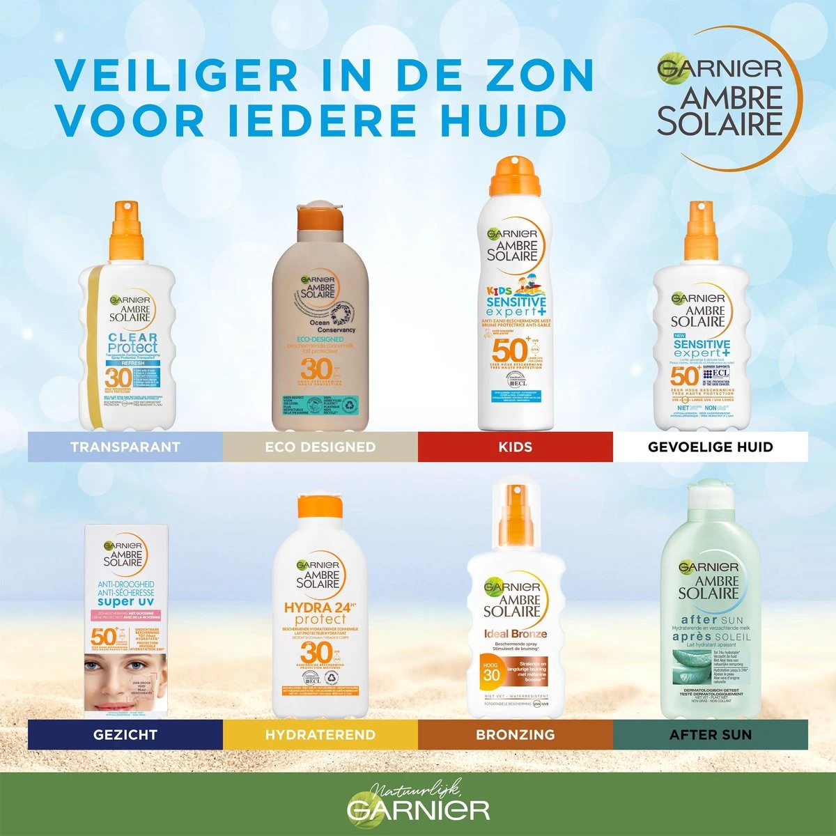 Garnier Ambre Solaire Zonnebrand Spray SPF 30 - 200 Ml 9 Garnier Ambre Solaire Zonnebrand Spray SPF 30 - 200 Ml - Afbeelding 9