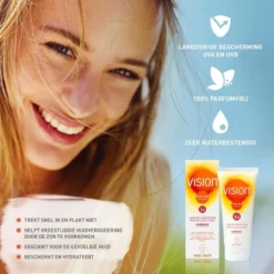 Vision Every Day Sun Protection - Zonnebrand - SPF 50 - 180 Ml 22 Vision Every Day Sun Protection - Zonnebrand - SPF 50 - 180 Ml -Goedkope Gezicht Zoet Winkel 1200x1200 373