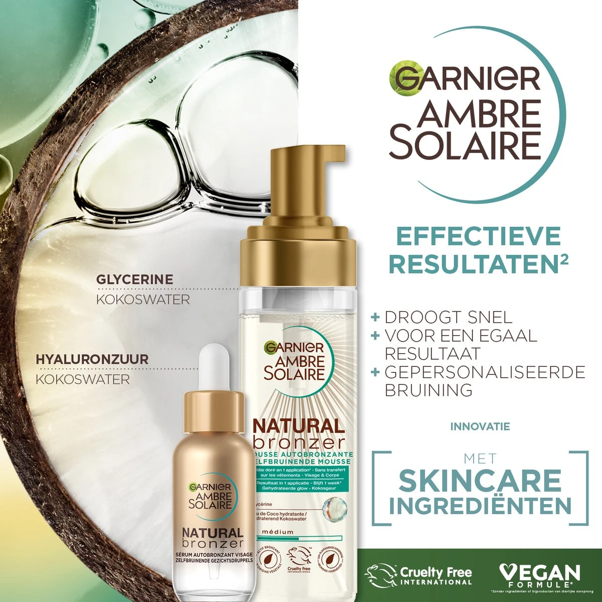 Garnier Ambre Solaire Zelfbruinende Gezichtsdruppels - 30 Ml 2 Garnier Ambre Solaire Zelfbruinende Gezichtsdruppels - 30 Ml - Afbeelding 2