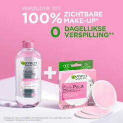Garnier SkinActive Eco Pads - Herbruikbare Wattenschijfjes - 3 Stuks - Duurzame Gezichtsreiniging 17 Garnier SkinActive Eco Pads - Herbruikbare Wattenschijfjes - 3 Stuks - Duurzame Gezichtsreiniging -Goedkope Gezicht Zoet Winkel 1200x1200 477