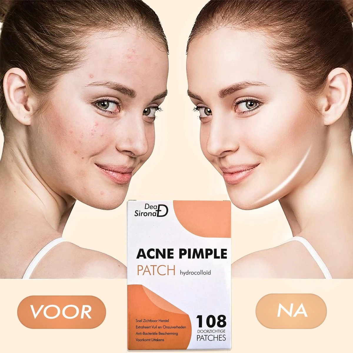 Dea Sirona Pimple Patch - Acne Patch - Puisten Verwijderaar - Puisten Pleister - Acne Pleister - Acne Sticker - Puistjes Verwijderen - 108 Stuks 7 Dea Sirona Pimple Patch - Acne Patch - Puisten Verwijderaar - Puisten Pleister - Acne Pleister - Acne Sticker - Puistjes Verwijderen - 108 Stuks - Afbeelding 7