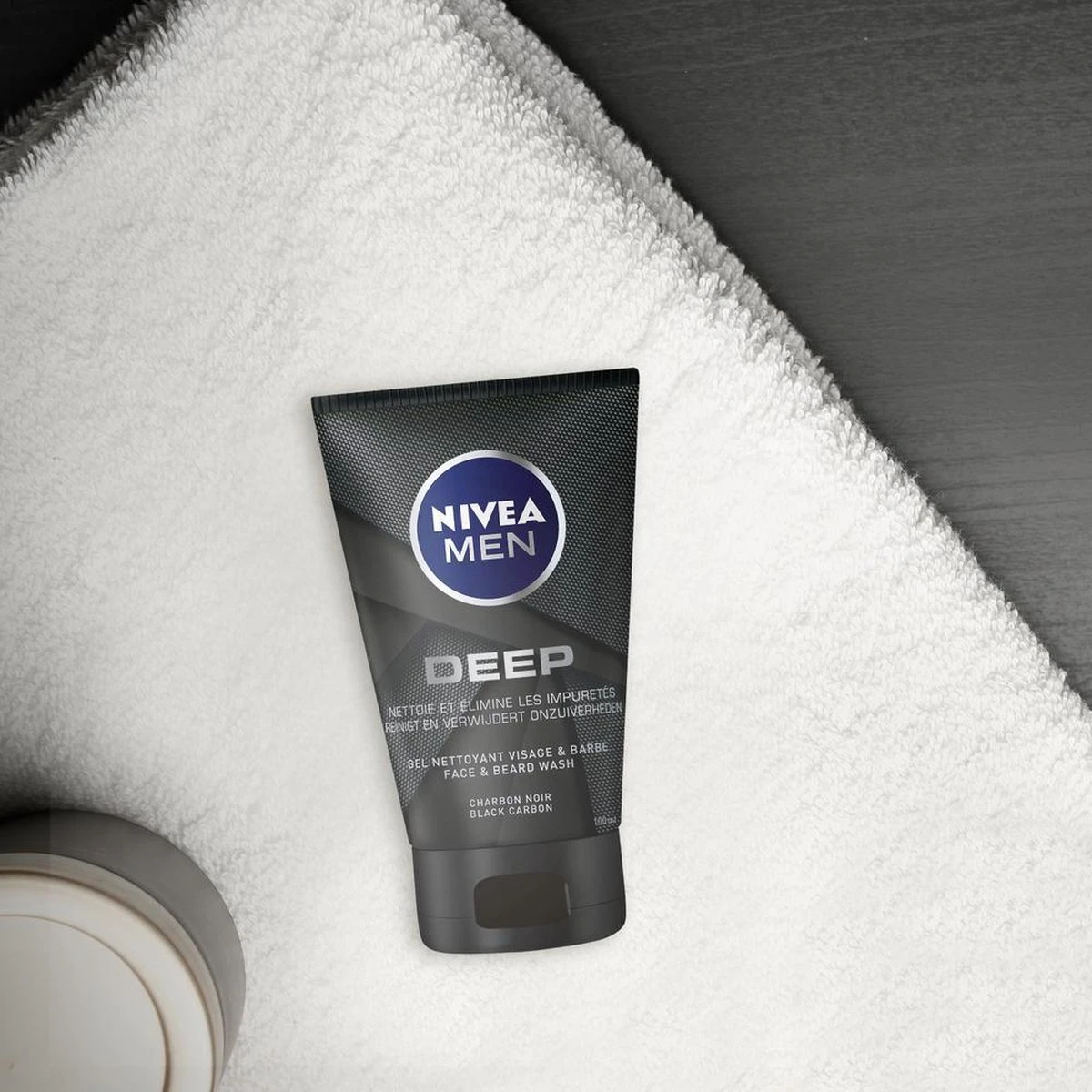 NIVEA MEN Deep Reinigingsgel - Face Wash - 100 Ml 2 NIVEA MEN Deep Reinigingsgel - Face Wash - 100 Ml - Afbeelding 2