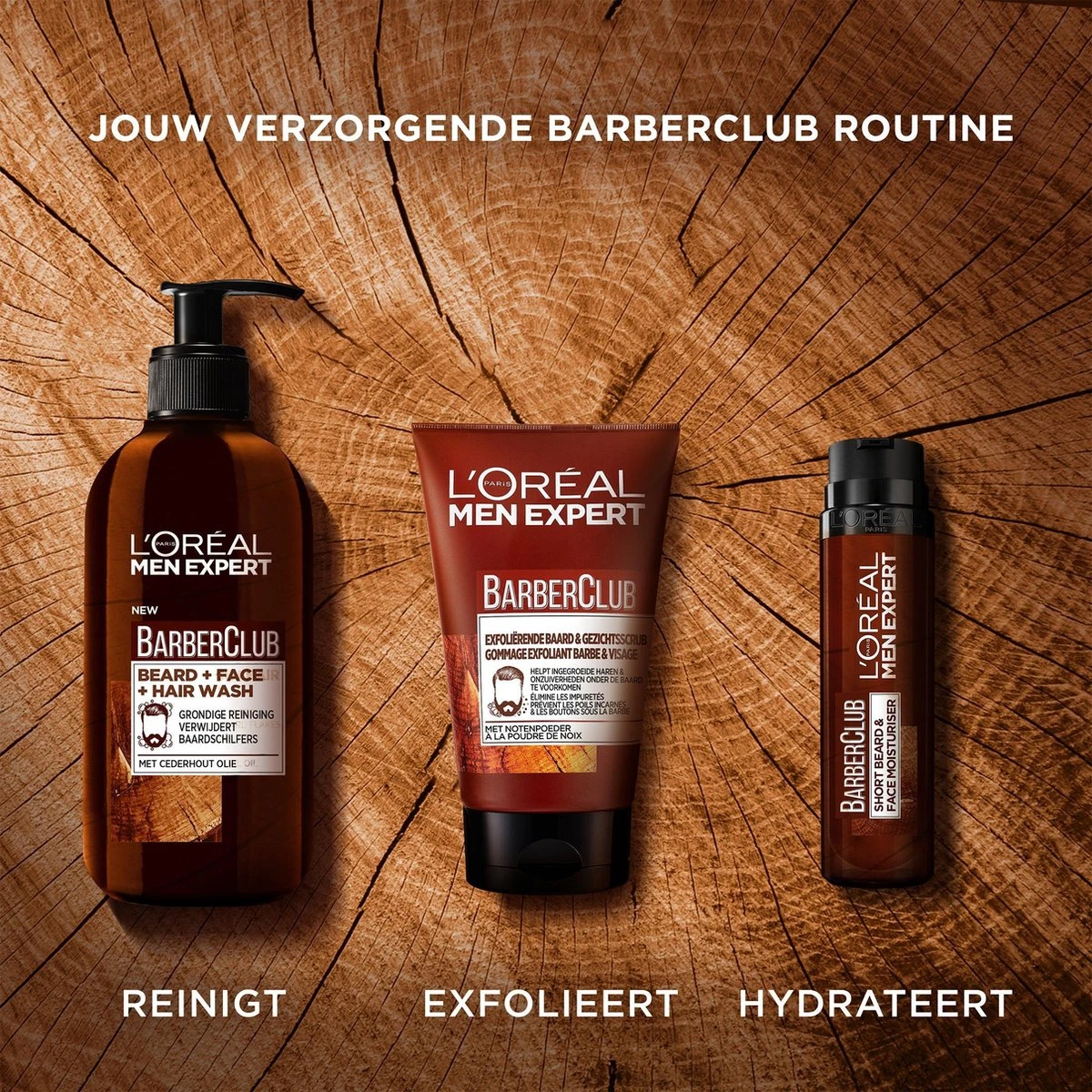 L’Oréal Paris Men Expert Barber Club Exfoliërende Baard & Gezichtsscrub - 100 Ml 6 L’Oréal Paris Men Expert Barber Club Exfoliërende Baard & Gezichtsscrub - 100 Ml - Afbeelding 6