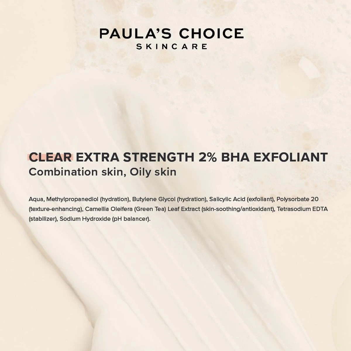 Paula's Choice CLEAR Extra Strength 2% BHA Exfoliant - Gecombineerde, Vette & Acne Huid - 118 Ml 4 Paula's Choice CLEAR Extra Strength 2% BHA Exfoliant - Gecombineerde, Vette & Acne Huid - 118 Ml - Afbeelding 4