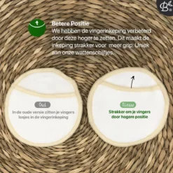 16 Herbruikbare Wattenschijfjes + Bamboe Houder - 12x Dagelijks 4x Scrub 4 Laags - Wasbare Wattenschijfjes Makeup Pads Zero Waste 26 16 Herbruikbare Wattenschijfjes + Bamboe Houder - 12x Dagelijks 4x Scrub 4 Laags - Wasbare Wattenschijfjes Makeup Pads Zero Waste -Goedkope Gezicht Zoet Winkel 1200x1200 717