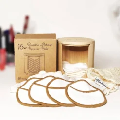 16 Herbruikbare Wattenschijfjes + Bamboe Houder - 12x Dagelijks 4x Scrub 4 Laags - Wasbare Wattenschijfjes Makeup Pads Zero Waste 28 16 Herbruikbare Wattenschijfjes + Bamboe Houder - 12x Dagelijks 4x Scrub 4 Laags - Wasbare Wattenschijfjes Makeup Pads Zero Waste -Goedkope Gezicht Zoet Winkel 1200x1200 719