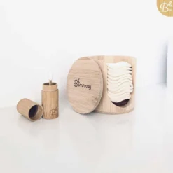 Bamboozy Losse Bamboehouder Voor Wasbare Wattenschijfjes Herbruikbare Wattenschijfjes Houder - Wattenschijfjeshouder - Bamboe Wattenschijfjeshouder -Goedkope Gezicht Zoet Winkel 1200x1200 760