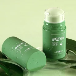 MENGSIQI - Green Mask Stick - Huidverzorging - Gezichtsmasker - Kleimasker - Mee Eters & Acne Verwijderen - Acne Verzorging - Vette Huid - Mee-eter Verwijderaar - Poriën Reiniger -Blackhead - Unisex - Verzachtend -Verkoelend - Dermatologisch Getest