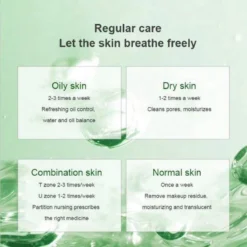 MENGSIQI - Green Mask Stick - Huidverzorging - Gezichtsmasker - Kleimasker - Mee Eters & Acne Verwijderen - Acne Verzorging - Vette Huid - Mee-eter Verwijderaar - Poriën Reiniger -Blackhead - Unisex - Verzachtend -Verkoelend - Dermatologisch Getest 36 MENGSIQI - Green Mask Stick - Huidverzorging - Gezichtsmasker - Kleimasker - Mee Eters & Acne Verwijderen - Acne Verzorging - Vette Huid - Mee-eter Verwijderaar - Poriën Reiniger -Blackhead - Unisex - Verzachtend -Verkoelend - Dermatologisch Getest -Goedkope Gezicht Zoet Winkel 1200x1200 808