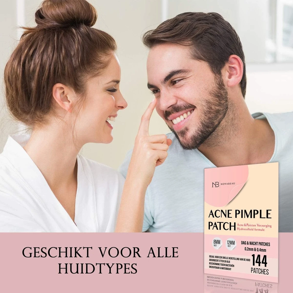 Acne Patches Voor Dag En Nacht - Puisten Verwijderaar - Huidreiniger - 144 Stuks In 2 Formaten - Pukkel Pleister - Pimple Patch Die Onzuiverheden Absorbeert - Acneverzorging 7 Acne Patches Voor Dag En Nacht - Puisten Verwijderaar - Huidreiniger - 144 Stuks In 2 Formaten - Pukkel Pleister - Pimple Patch Die Onzuiverheden Absorbeert - Acneverzorging - Afbeelding 7