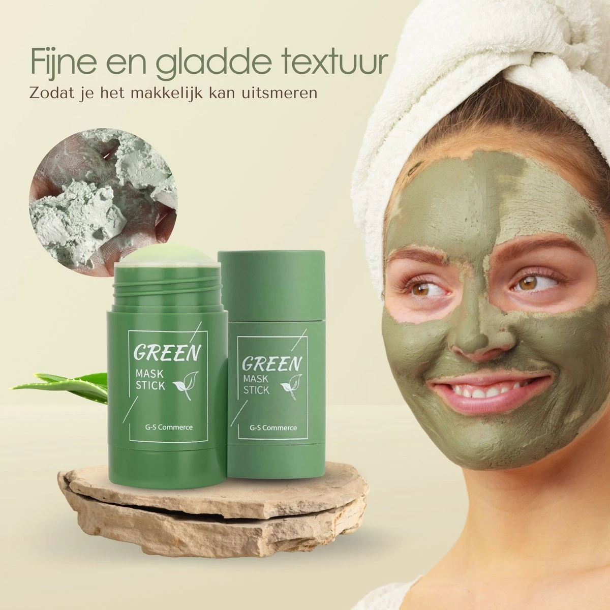 Green Mask Stick | Gezichtsmasker | Mee Eters Verwijderen | Blackhead Remover | De Originele Green Mask Stick | Groene Thee | Huidverzorging | 8 Green Mask Stick | Gezichtsmasker | Mee Eters Verwijderen | Blackhead Remover | De Originele Green Mask Stick | Groene Thee | Huidverzorging | - Afbeelding 8
