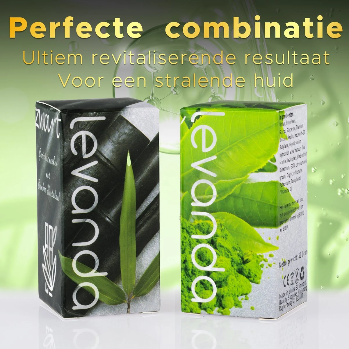 Levanda Reinigende En Verzorgende Gezichtsmasker Set Met Groene Thee Masker En Bamboe Houtskool Klei Masker - Mee Eters Verwijderen Blackhead Remover Mask - Green Tea Mask Stick Charcoal Clay Mask Green Stick Green Mask Facial Mask 3 Levanda Reinigende En Verzorgende Gezichtsmasker Set Met Groene Thee Masker En Bamboe Houtskool Klei Masker - Mee Eters Verwijderen Blackhead Remover Mask - Green Tea Mask Stick Charcoal Clay Mask Green Stick Green Mask Facial Mask - Afbeelding 3