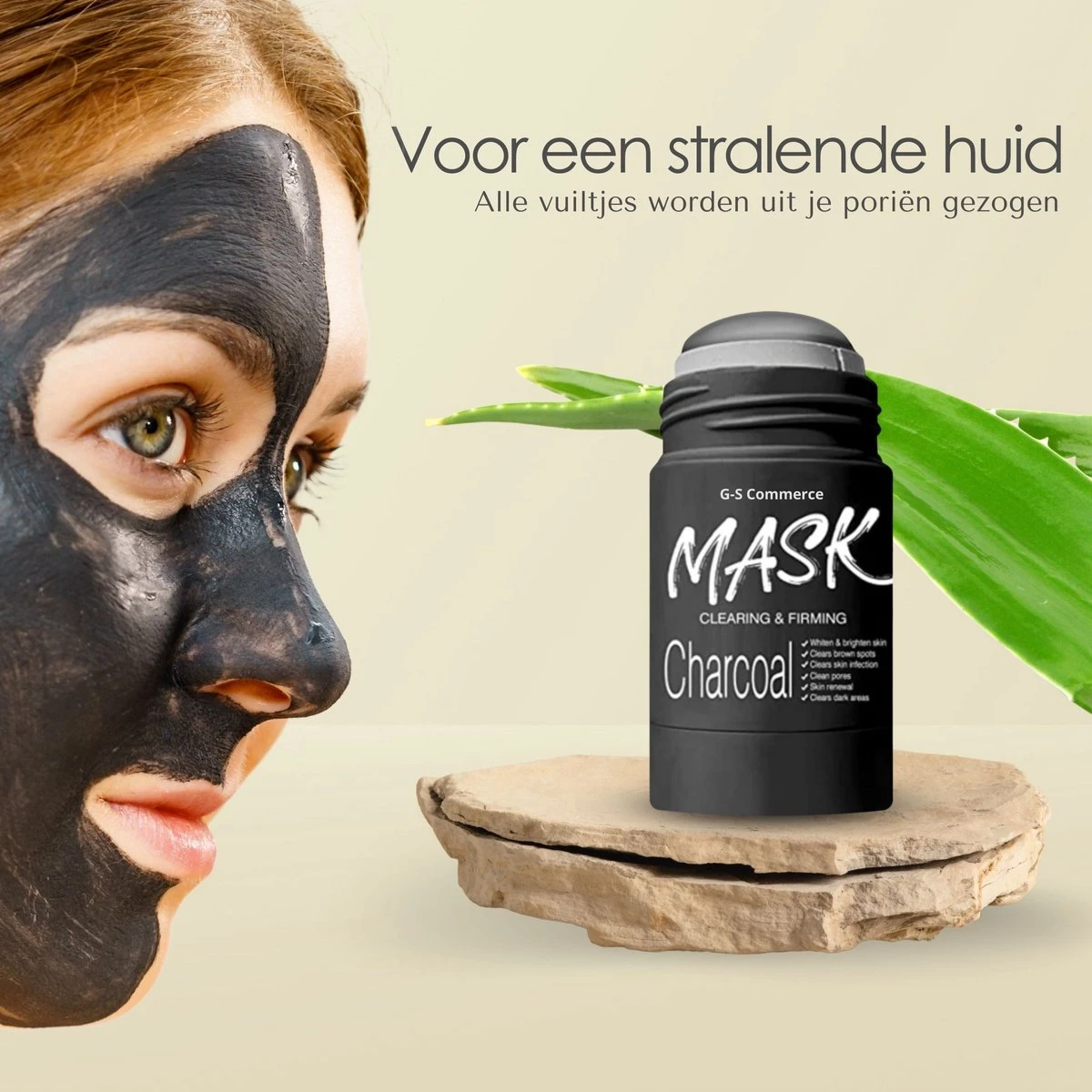 Mask Stick | Houtskool Klei Masker | Bekend Van De Green Mask Stick | Detox | Charcoal | Kleimasker | Gezichtsmasker | Blackhead Remover | Huidverzorging | Hydraterend | 6 Mask Stick | Houtskool Klei Masker | Bekend Van De Green Mask Stick | Detox | Charcoal | Kleimasker | Gezichtsmasker | Blackhead Remover | Huidverzorging | Hydraterend | - Afbeelding 6