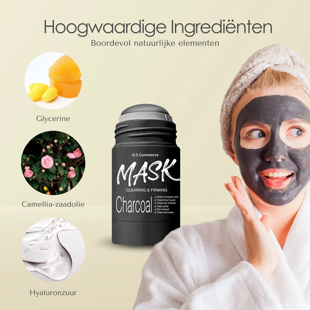 Mask Stick | Houtskool Klei Masker | Bekend Van De Green Mask Stick | Detox | Charcoal | Kleimasker | Gezichtsmasker | Blackhead Remover | Huidverzorging | Hydraterend | 7 Mask Stick | Houtskool Klei Masker | Bekend Van De Green Mask Stick | Detox | Charcoal | Kleimasker | Gezichtsmasker | Blackhead Remover | Huidverzorging | Hydraterend | - Afbeelding 7