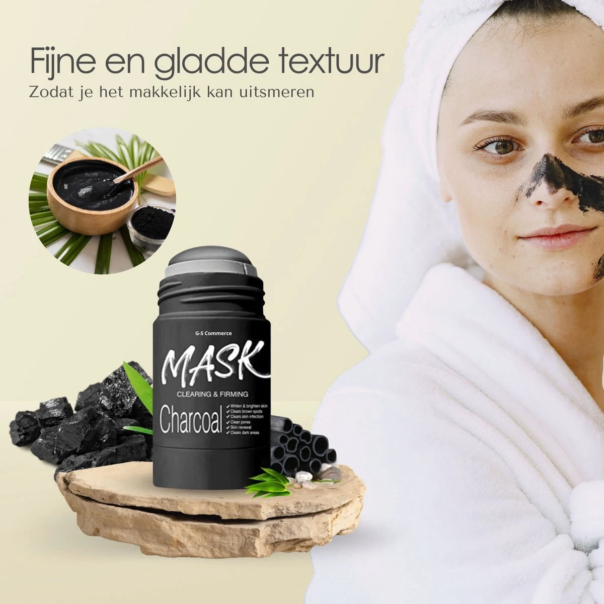 Mask Stick | Houtskool Klei Masker | Bekend Van De Green Mask Stick | Detox | Charcoal | Kleimasker | Gezichtsmasker | Blackhead Remover | Huidverzorging | Hydraterend | 8 Mask Stick | Houtskool Klei Masker | Bekend Van De Green Mask Stick | Detox | Charcoal | Kleimasker | Gezichtsmasker | Blackhead Remover | Huidverzorging | Hydraterend | - Afbeelding 8