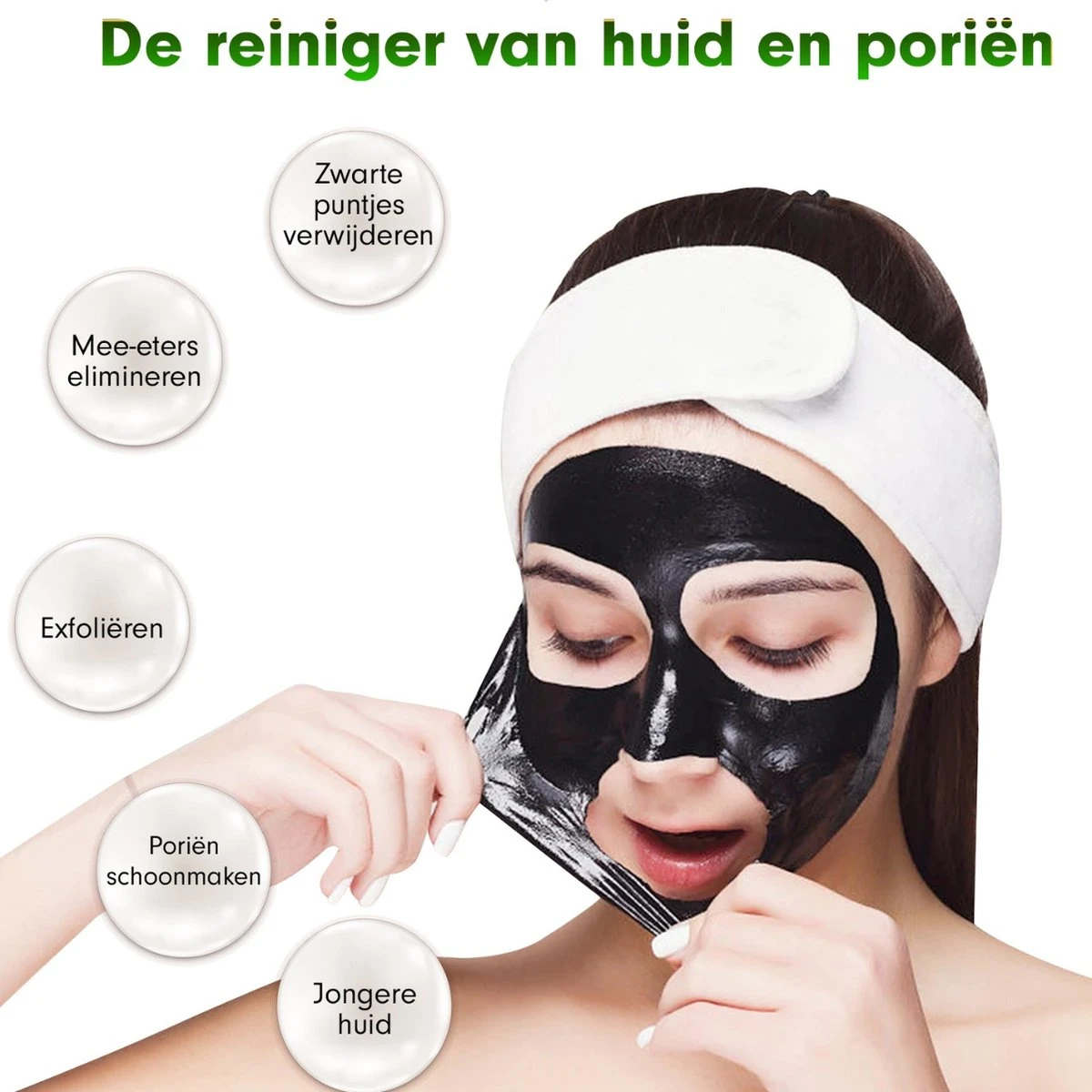 Aichun Beauty The Dead Sea Mud Peel Off Mask - Tegen Mee-Eters En Verstopte Poriën - Acne - Natuurlijk Product - 120ML 11 Aichun Beauty The Dead Sea Mud Peel Off Mask - Tegen Mee-Eters En Verstopte Poriën - Acne - Natuurlijk Product - 120ML - Afbeelding 11