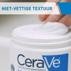 CeraVe - Moisturizing Cream - Bodycrème - Droge Tot Zeer Droge Huid - 454 G -Goedkope Gezicht Zoet Winkel 1200x1200 95