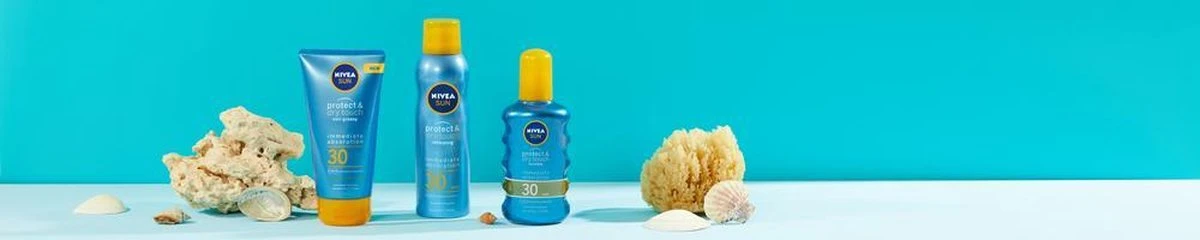 NIVEA SUN Protect & Dry Touch Zonnespray SPF 30 - 200 Ml 2 NIVEA SUN Protect & Dry Touch Zonnespray SPF 30 - 200 Ml - Afbeelding 2