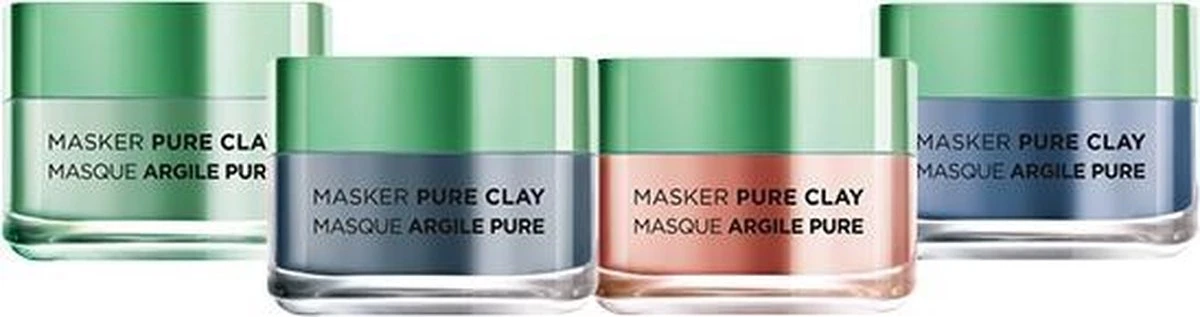 L'Oréal Paris Anti Imperfecties Pure Clay Gezichtsmasker - 50 Ml - Verminderd Mee-eters 13 L'Oréal Paris Anti Imperfecties Pure Clay Gezichtsmasker - 50 Ml - Verminderd Mee-eters - Afbeelding 13