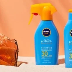 NIVEA SUN Protect & Bronze Zonnebrandolie Spray SPF 30 - 200 Ml 11 NIVEA SUN Protect & Bronze Zonnebrandolie Spray SPF 30 - 200 Ml -Goedkope Gezicht Zoet Winkel 1200x338