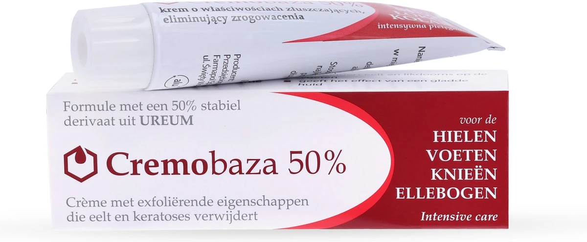 Cremobaza 50% Ureumcrème - Bodycrème Met Exfoliërende Eigenschappen Die Keratoses Verwijdert - 30g 4 Cremobaza 50% Ureumcrème - Bodycrème Met Exfoliërende Eigenschappen Die Keratoses Verwijdert - 30g - Afbeelding 4