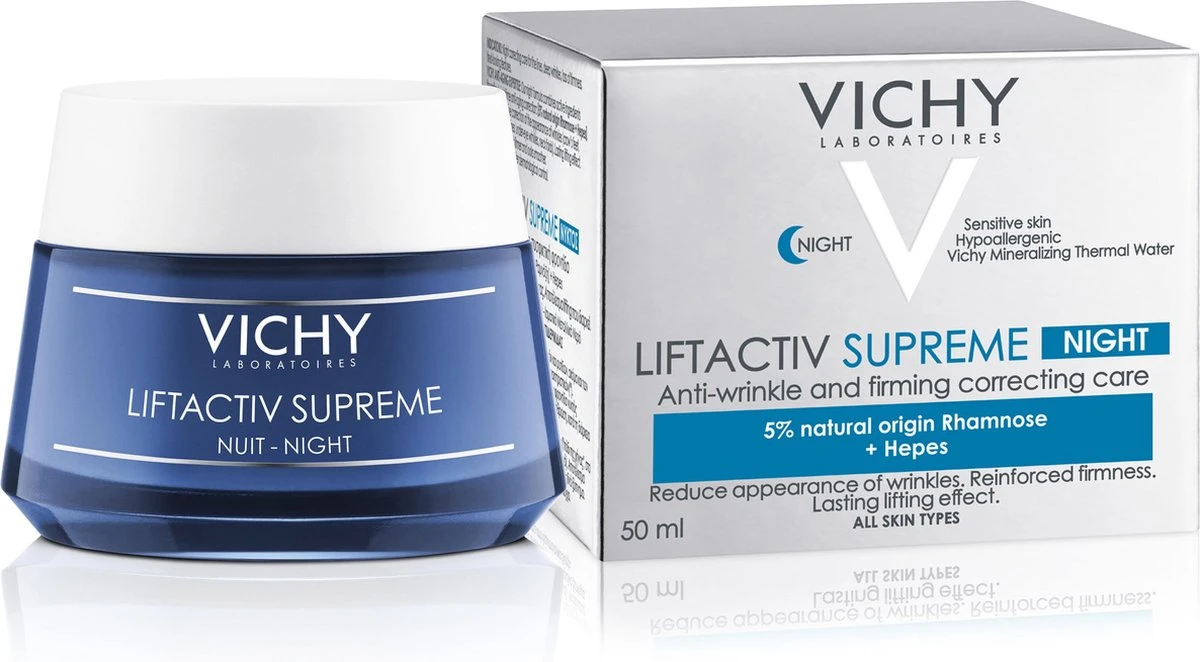 Bundel Vichy Liftactiv Supreme Dag & Nachtcrème - 2 X 50ml 4 Bundel Vichy Liftactiv Supreme Dag & Nachtcrème - 2 X 50ml - Afbeelding 4