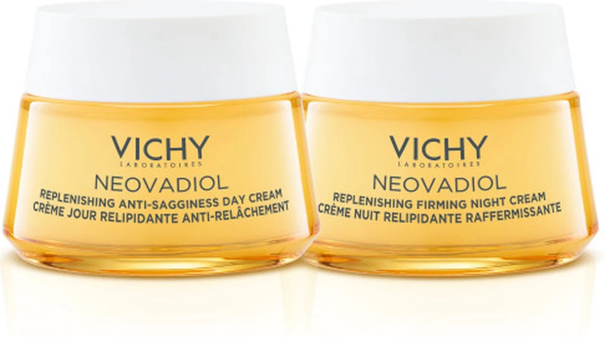 Vichy Neovadiol Dag En Nachtcrème - Bundel 2x 50ml 1 Vichy Neovadiol Dag En Nachtcrème - Bundel 2x 50ml