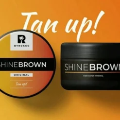 BYROKKO Shinebrown 100% Originele | Bruinings Versneller | Snel Bruiner | Zonnebank Bruiner | Tanning Oil | Tanning Creme | Tanning Boosting Cream | Sneller Bruin Worden -Goedkope Gezicht Zoet Winkel 1200x725