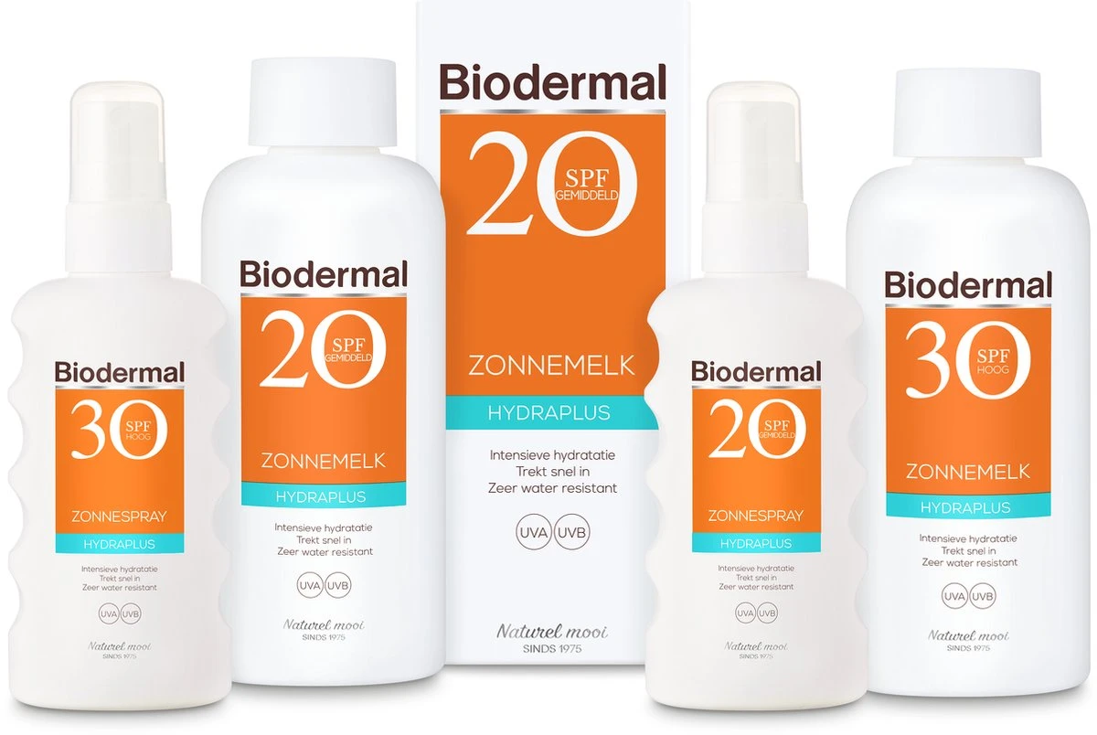 Biodermal Zonnebrand - Hydraplus - Transparante Zonnespray - Zonnebrand Spray SPF 50 - 175ml 3 Biodermal Zonnebrand - Hydraplus - Transparante Zonnespray - Zonnebrand Spray SPF 50 - 175ml - Afbeelding 3