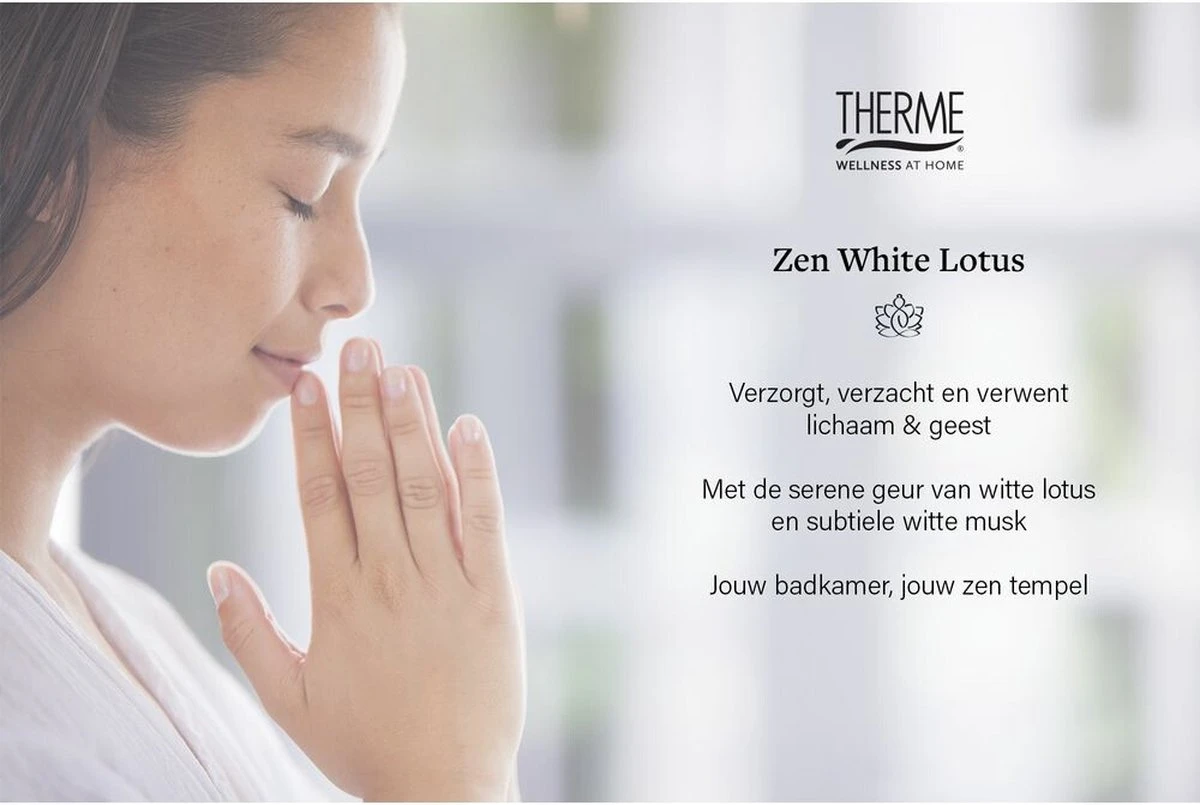 Therme Bodylotion Zen White Lotus 250 Ml 2 Therme Bodylotion Zen White Lotus 250 Ml - Afbeelding 2