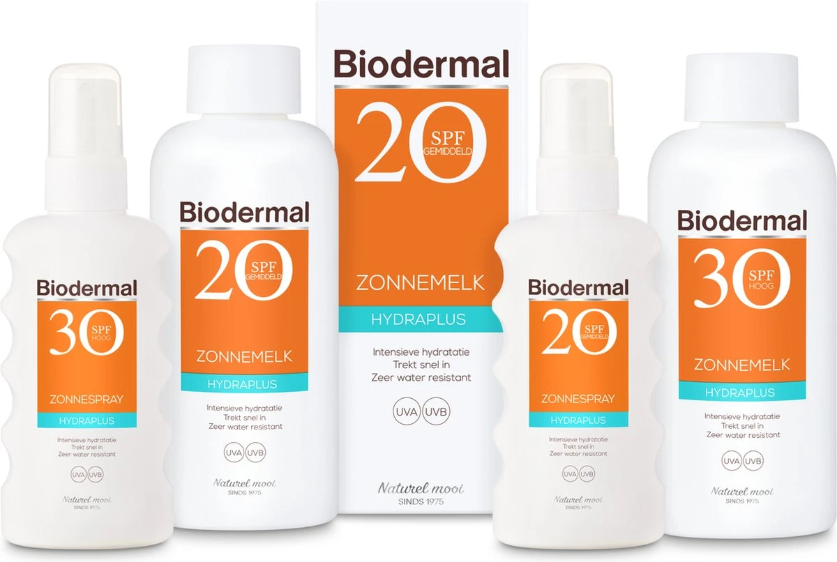 Biodermal Zonnebrand – Hydraplus Zonnespray – Zonnebrand Spray Met SPF 20 - 175ml 7 Biodermal Zonnebrand – Hydraplus Zonnespray – Zonnebrand Spray Met SPF 20 - 175ml - Afbeelding 7