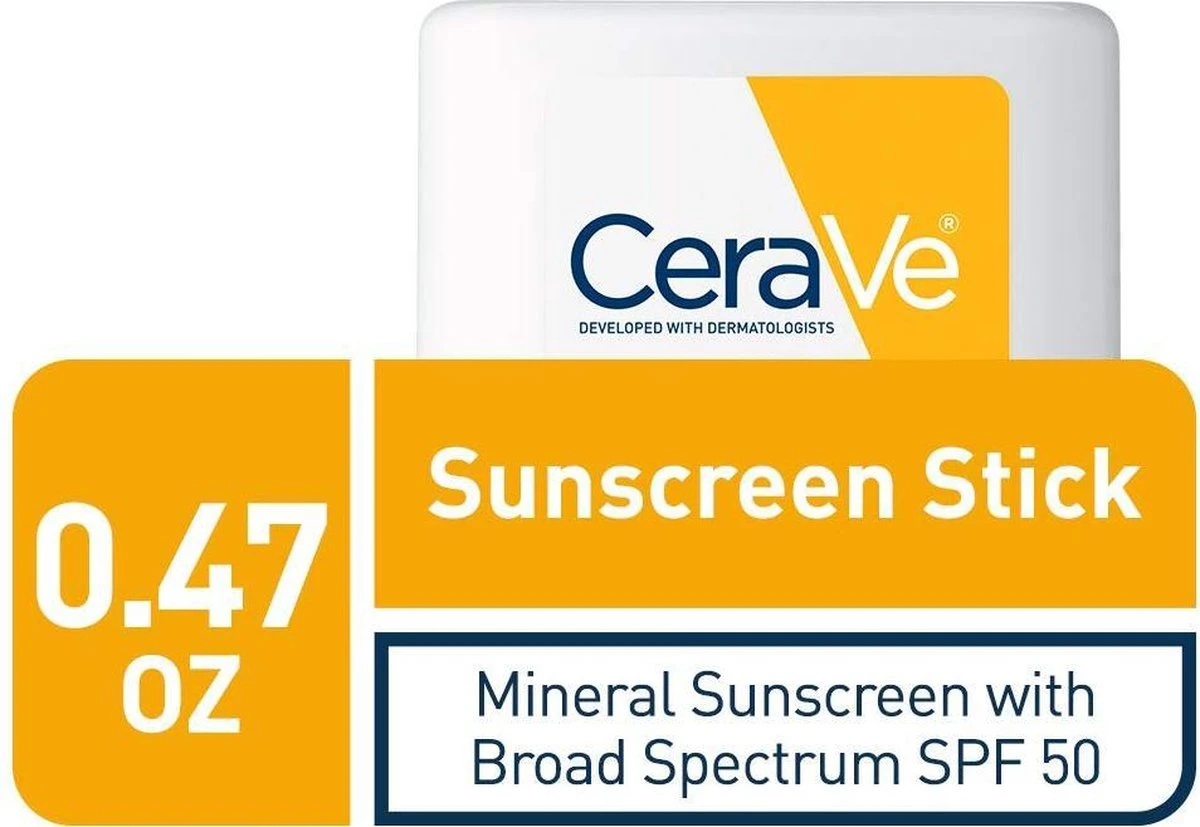 CeraVe Minerale Zonnebrandcrème Stick SPF 50 5 CeraVe Minerale Zonnebrandcrème Stick SPF 50 - Afbeelding 5