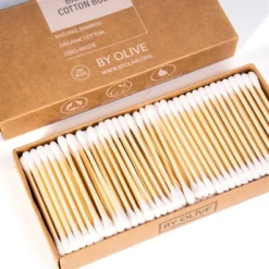Natuurlijke Wattenstaafjes Van Bamboe En Katoen - Eco - 600 St - Bio Afbreekbaar - By Olive 6 Natuurlijke Wattenstaafjes Van Bamboe En Katoen - Eco - 600 St - Bio Afbreekbaar - By Olive -Goedkope Gezicht Zoet Winkel 1200x856