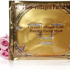 Merkloos Collageen Gezichtsmasker - Huidverzorging - Goud - Collageen - Verzorgend - 5 Stuks -Goedkope Gezicht Zoet Winkel 1200x885