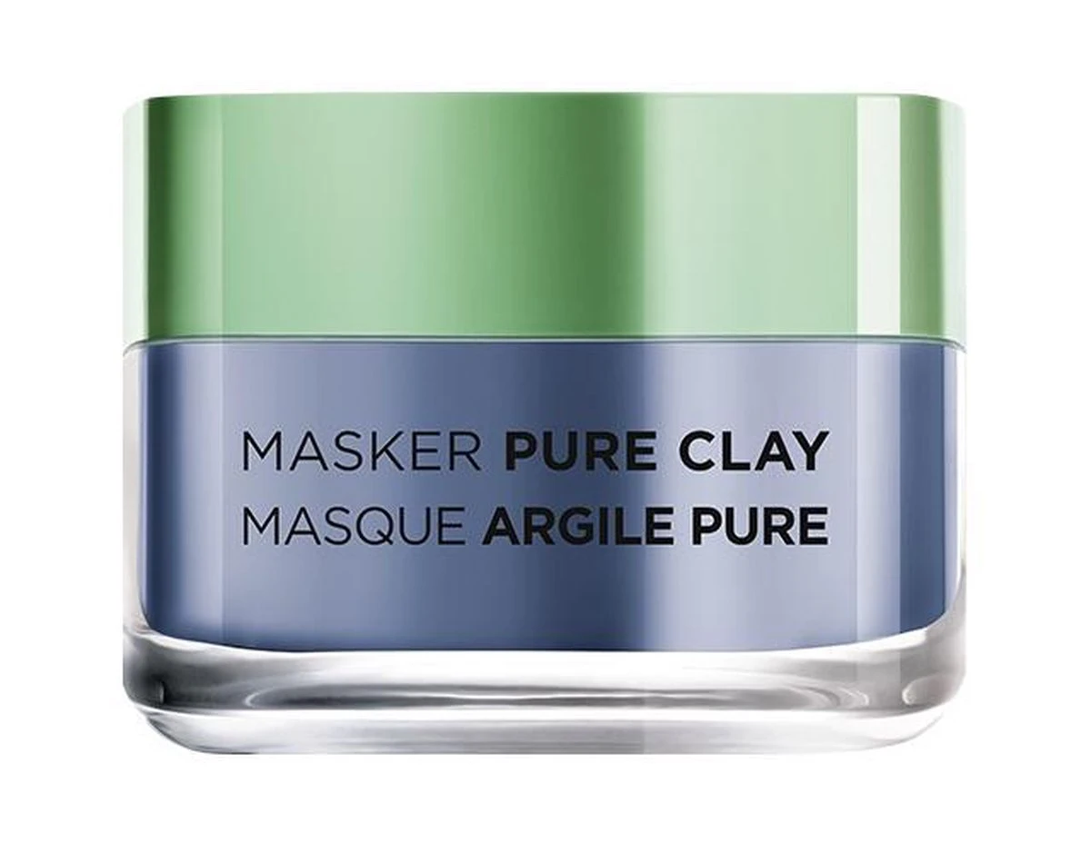 L'Oréal Paris Anti Imperfecties Pure Clay Gezichtsmasker - 50 Ml - Verminderd Mee-eters 1 L'Oréal Paris Anti Imperfecties Pure Clay Gezichtsmasker - 50 Ml - Verminderd Mee-eters