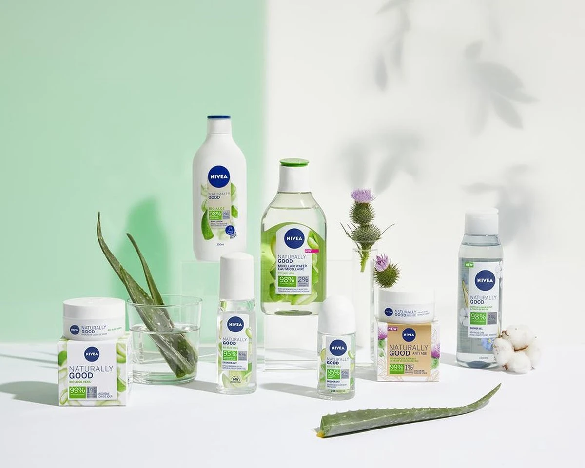 NIVEA Naturally Good Bio Aloë Vera Bodylotion - 350 Ml 6 NIVEA Naturally Good Bio Aloë Vera Bodylotion - 350 Ml - Afbeelding 6