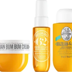 Set /bath And Body /Douchegel /Body Mist /Bum Bum Cream