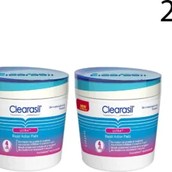 Clearasil Ultra Rapid Action Pads - Reinigingsdoekjes - 2 X 65 Stuks