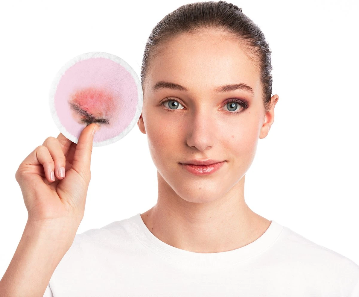 Garnier SkinActive Eco Pads - Herbruikbare Wattenschijfjes - 3 Stuks - Duurzame Gezichtsreiniging 2 Garnier SkinActive Eco Pads - Herbruikbare Wattenschijfjes - 3 Stuks - Duurzame Gezichtsreiniging - Afbeelding 2