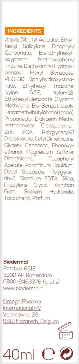 Biodermal Zonnebrand - Matterende Zonnefluïde Voor Het Gezicht SPF 50 - 40ml - Voorkomt Glimmen En Puistjes 5 Biodermal Zonnebrand - Matterende Zonnefluïde Voor Het Gezicht SPF 50 - 40ml - Voorkomt Glimmen En Puistjes - Afbeelding 5