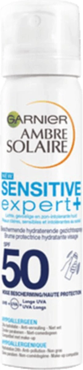 Garnier Ambre Solaire Over Make-up Super UV Zonnebrand SPF 50 - 75ml 6 Garnier Ambre Solaire Over Make-up Super UV Zonnebrand SPF 50 - 75ml - Afbeelding 6