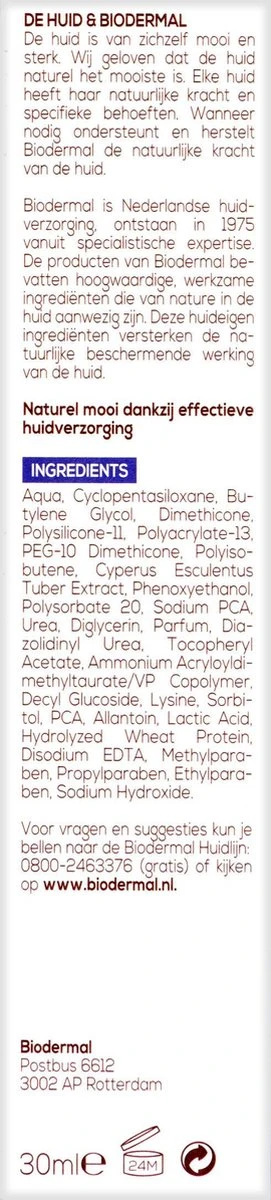 Biodermal Anti Age Gezichtserum - Speciaal Ontwikkeld Tegen Huidveroudering - 30ml 6 Biodermal Anti Age Gezichtserum - Speciaal Ontwikkeld Tegen Huidveroudering - 30ml - Afbeelding 6