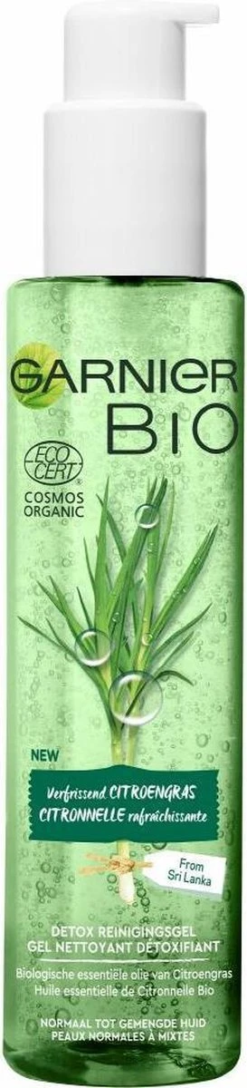 Garnier Bio Detox Reinigingsgel - Normale Tot Gemengde Huid - 150 Ml 12 Garnier Bio Detox Reinigingsgel - Normale Tot Gemengde Huid - 150 Ml - Afbeelding 12