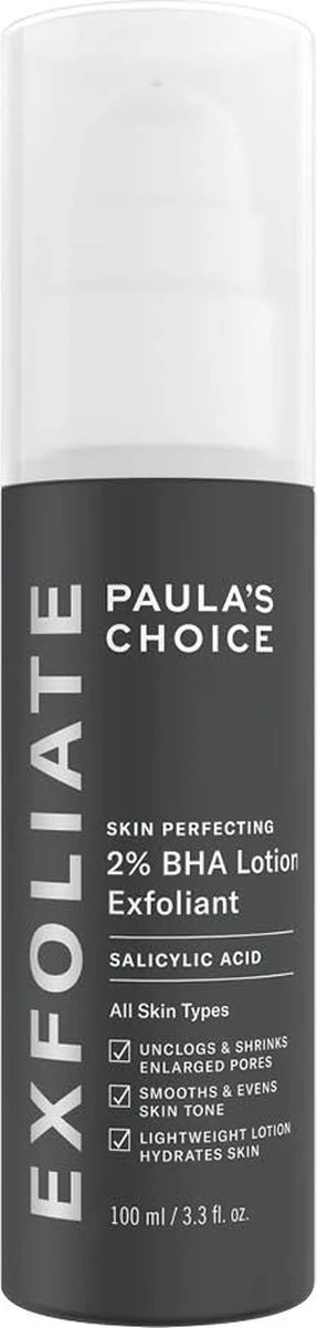 Paula's Choice SKIN PERFECTING 2% BHA Lotion Exfoliant - Alle Huidtypen - 100 Ml 1 Paula's Choice SKIN PERFECTING 2% BHA Lotion Exfoliant - Alle Huidtypen - 100 Ml