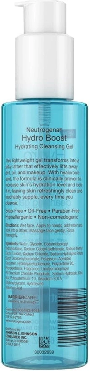Neutrogena Hydro Boost Aqua Reinigingsgel 200 Ml 12 Neutrogena Hydro Boost Aqua Reinigingsgel 200 Ml - Afbeelding 12